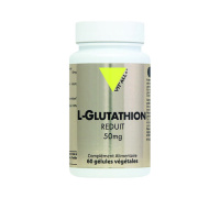 L-Glutathion Réduit 50mg 60GEL